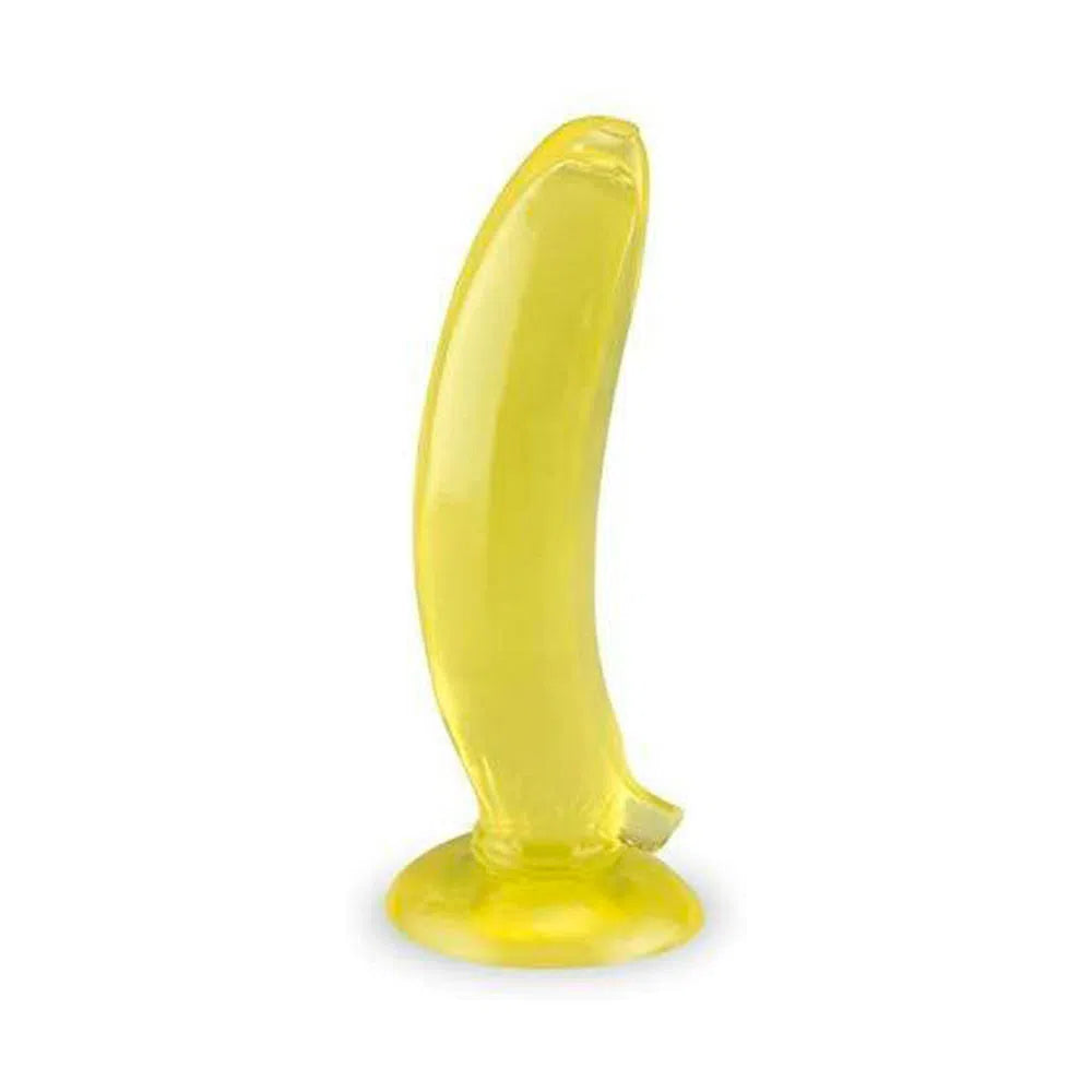 Este dildo de gel liso y sólido presenta un aspecto de plátano real. Ofrece una nueva sensación única gracias a su realismo. Estimulará tu zona anal y es capaz de hacerte llegar al clímax en tan solo unos minutos.