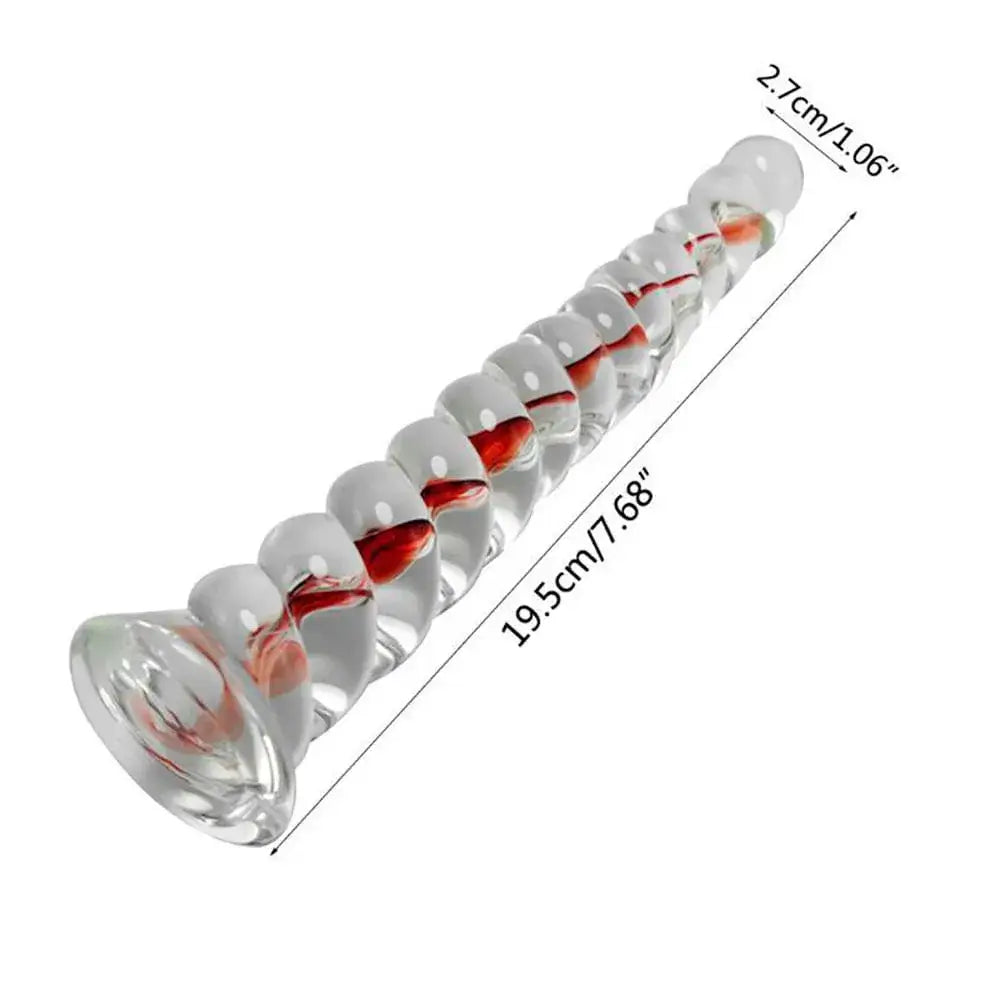 Un producto ideal para estimular con temperatura Sensaciones inexploradas llegarán de la mano del Dildo de Vidrio Mike, el juguete ideal para dejar sacar toda la lujuria dentro y fuera de la habitación. 