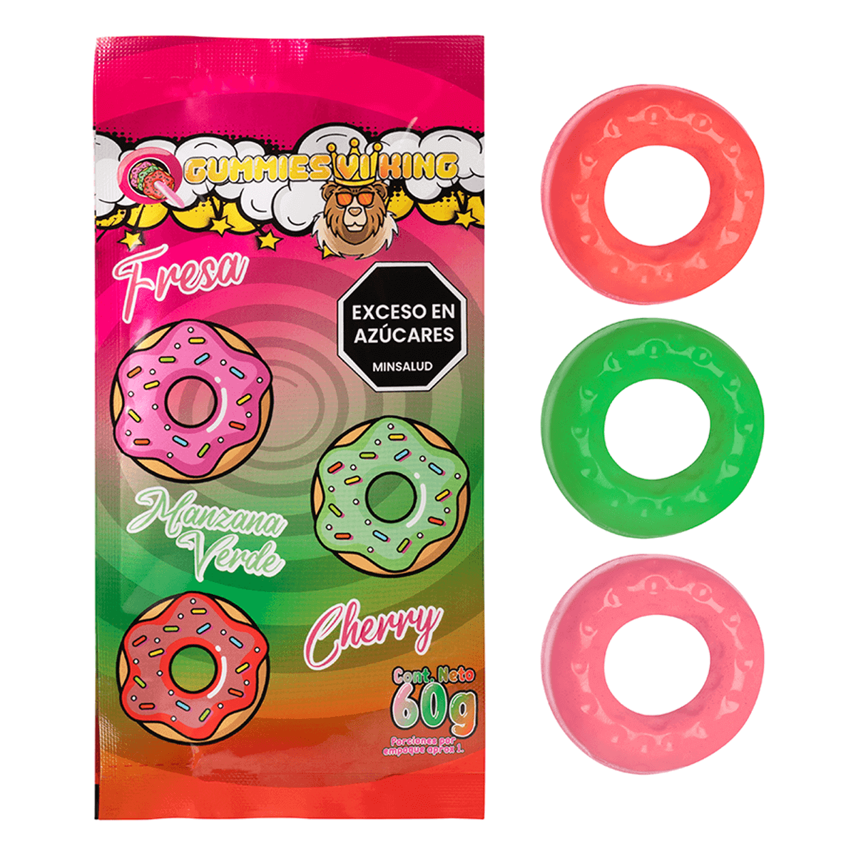 ANILLOS X 3 COMESTIBLES