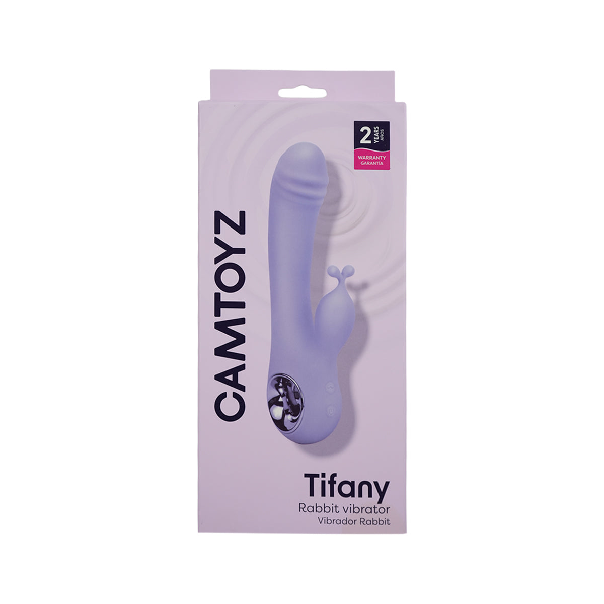 VIBRADOR DOBLE ESTIMULO TIFANY - CAMTOYS
