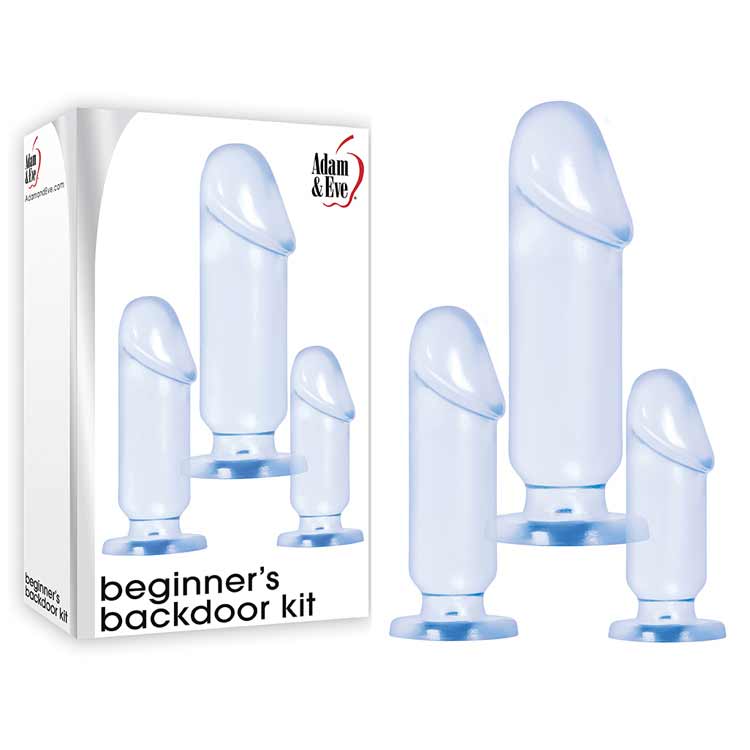 El juego de 3 tapones anales graduados tiene el tamaño y la forma adecuados para el entrenamiento anal. Ultra flexibles para mayor comodidad, los tapones son lo suficientemente firmes para una fácil inserción con cabezas de forma realista para una experiencia realista. Con bases de ventosas de seguridad. Los tamaños graduados te permiten trabajar hacia arriba