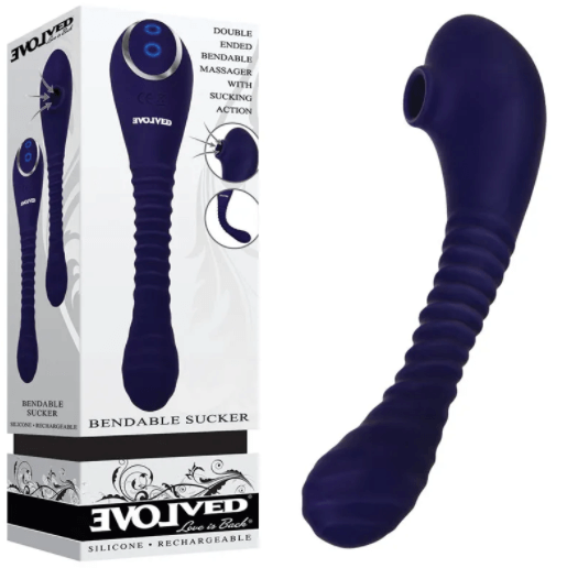 DOBLE ESTIMULADOR, VAGINAL Y CLITORIAL CUENTA CON 5 VELOCIDADES DE SUCCIÓN PARA EL CLÍTORIS Y 8 INTENSIDADES Y FUNCIONES DE VIBRACIÓN PARA EL ESTIMULADOR VAGINAL. FABRICADO EN SILICONA MEDICA HIPOALERGENICA, RECARGABLE, A PRUEBA DE SALPICADURAS, FLEXIBLE Y TEXTURIZADO.