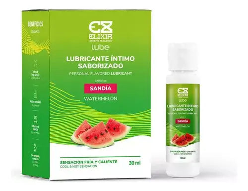 LUBRICANTE SABORIZADO ELIXIR 30 ML