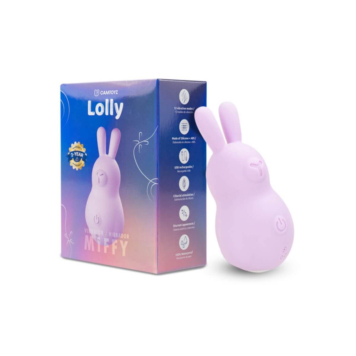 VIBRADOR MIFFY - CAMTOYZ