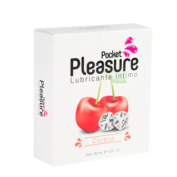 LUBRICANTE INTIMO + DADOS EROTICOS X 20 ML POCKET PLEASURE