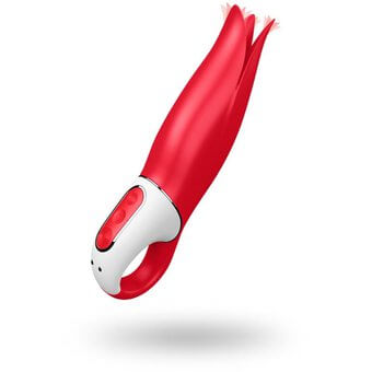 SATISFYER POWER FLOWER ES JUGUETE DE ESTIMULO CLITORIAL QUE POR SUS PETALOS EN LA PARTE SUPERIOR PERMITEN ESTIMULAR MUY BIEN LA ZONA CLITORIAL, ADEMAS CON SUS POTENTES VIBRACIONES PUEDES INTENSIFICAR EL PLACER COMO MAS DESEES, ES FABRICADO EN SILICONA MEDICA HIPOALERGENICA, RECARGABLE, A PRUEBA DE AGUA Y CON GARANTIA.