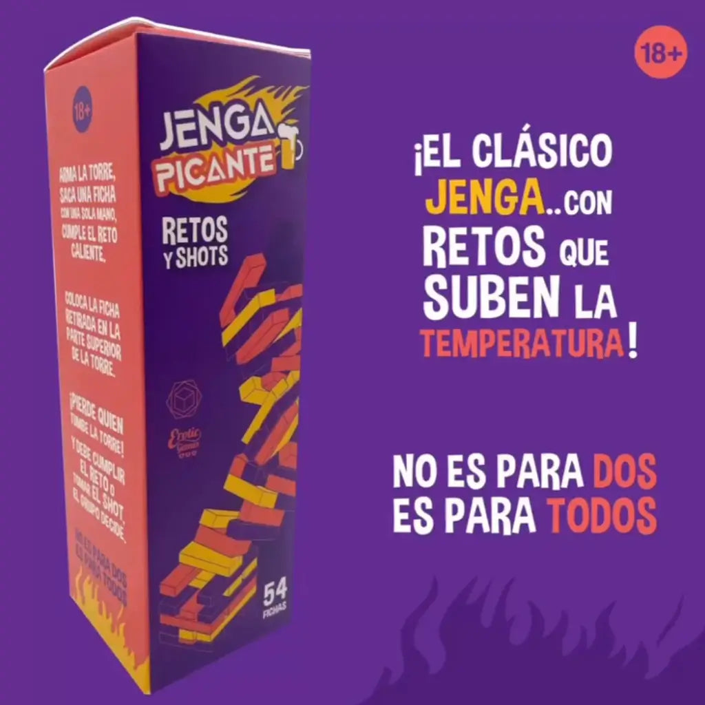 JUEGO JENGA PICANTE