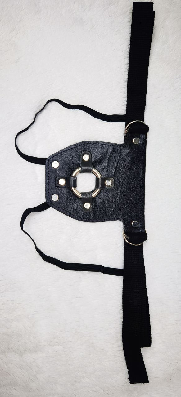 ARNES PARA DILDO DE HUECO PEQUEÑO FABRICADO EN CUERO, COMPLETAMENTE AJUSTABLE