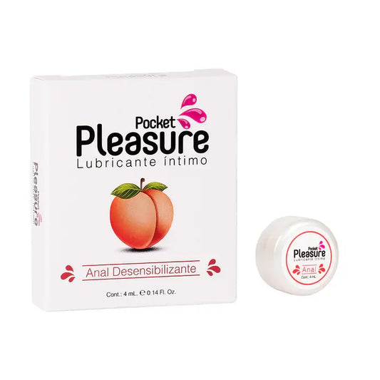 LUBRICANTE INTIMO ANAL DESENSIBILIZANTE X 4 ML POCKET PLEASURE