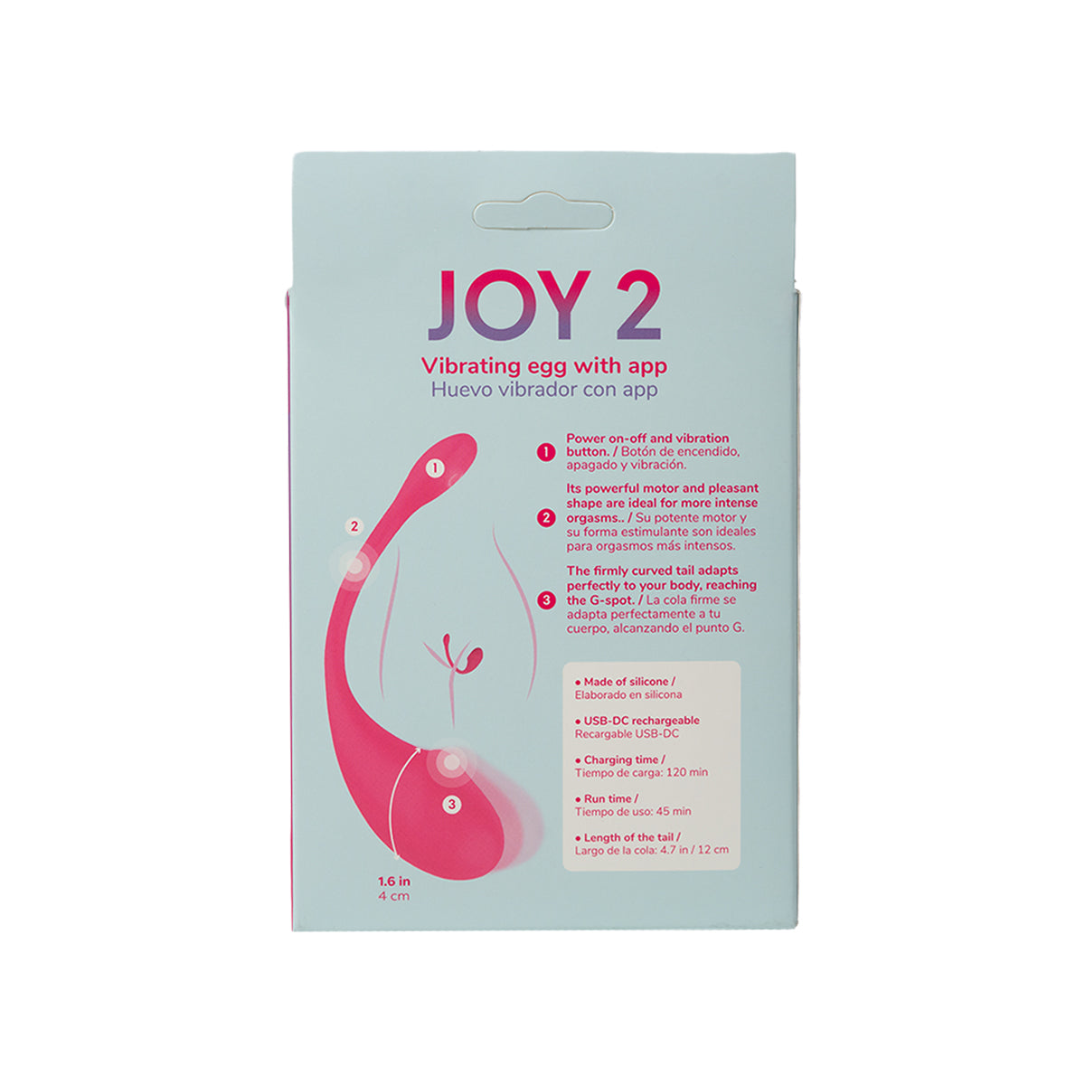 HUEVO VIBRADOR CON APP JOY 2