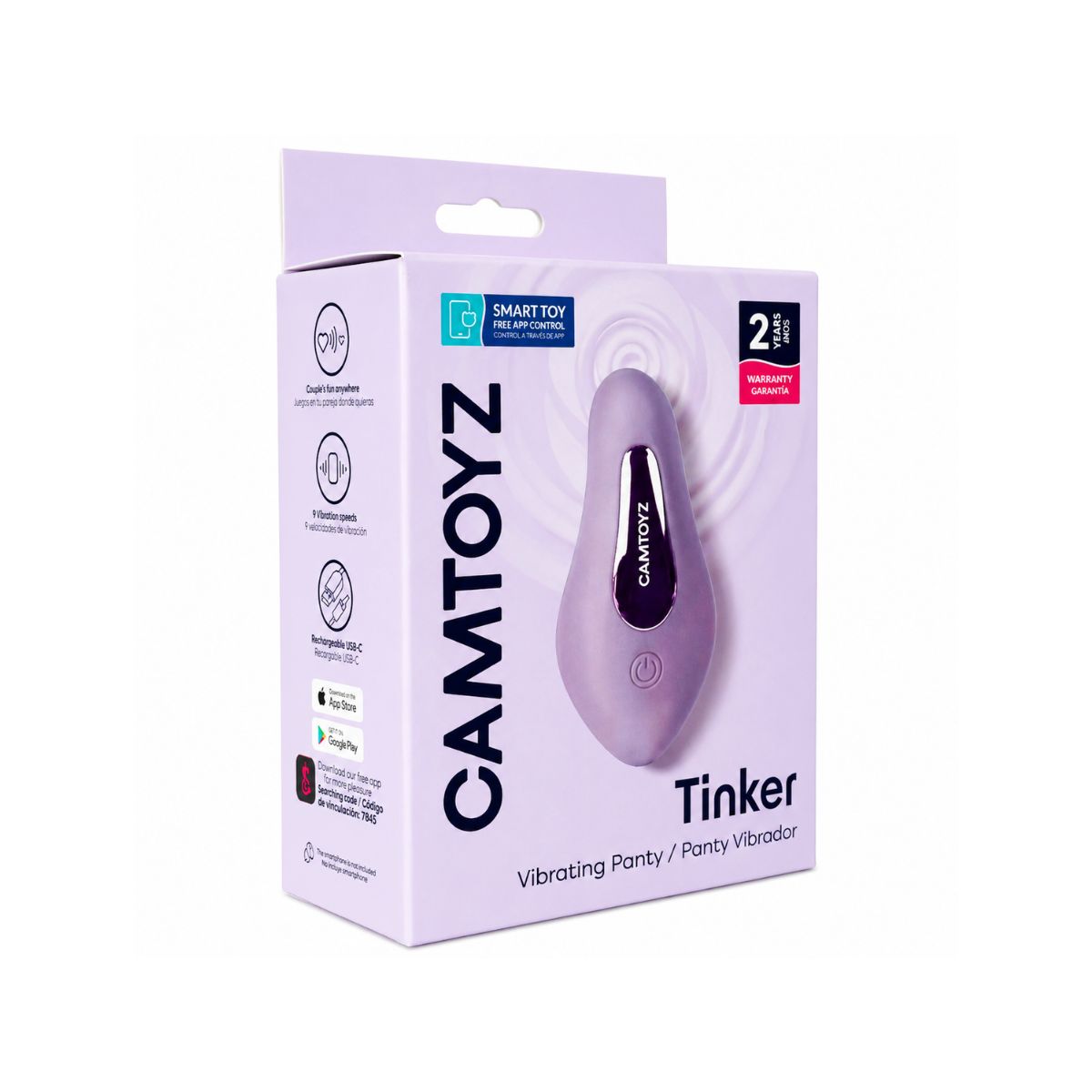 VIBRADOR PARA PANTY TINKER CON APP CAMTOYZ