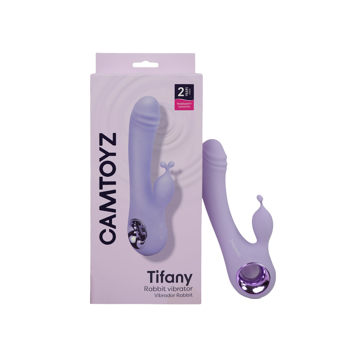 VIBRADOR DOBLE ESTIMULO TIFANY - CAMTOYS