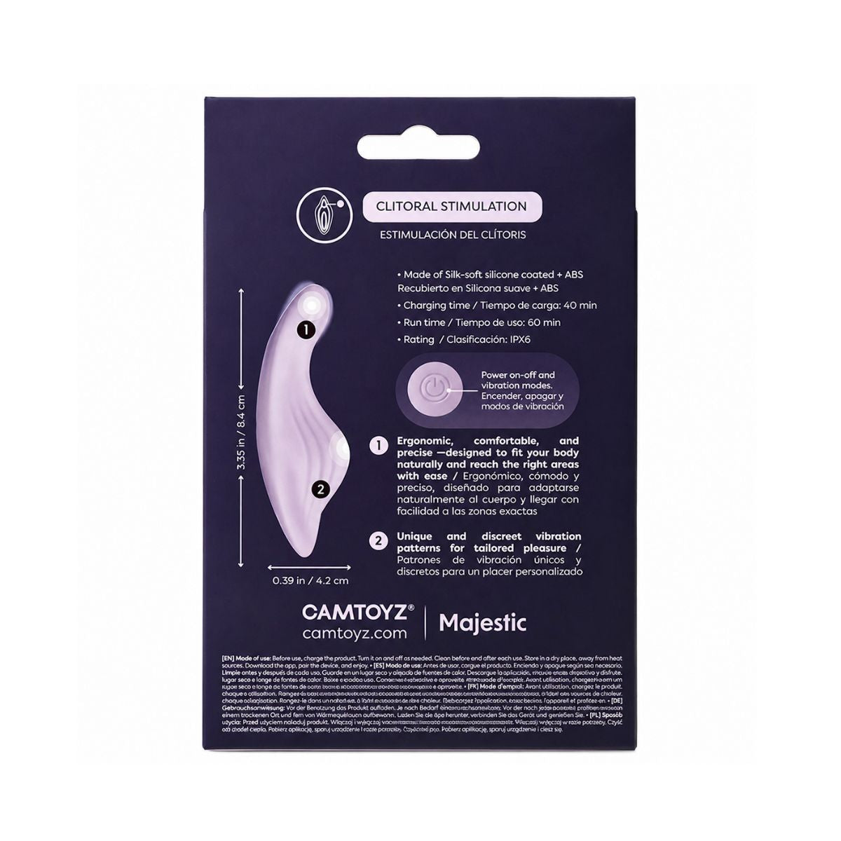 VIBRADOR PARA PANTY TINKER CON APP CAMTOYZ
