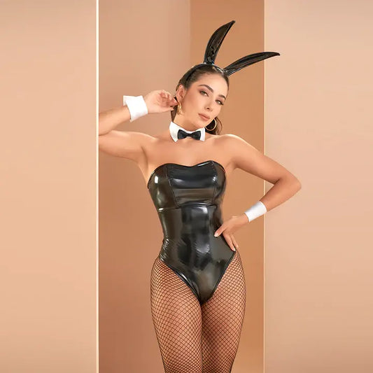 DISFRAZ CONEJA NEO PLAY NEGRO MATE