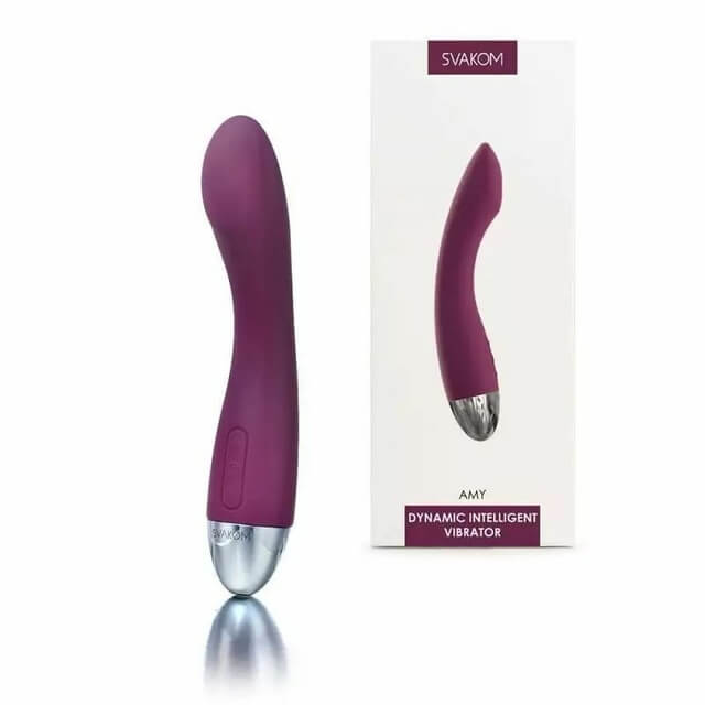 El vibrador punto G Amy tiene 5 modos de vibración y 5 intensidades para combinarlo también como un modo inteligente SVAKOM que imita altamente el proceso de todo el sexo desde los juegos anteriores hasta el clímax. Simplemente presione la tecla S, le espera un maravilloso viaje sexual.