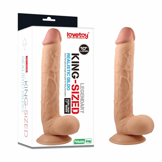 DILDO DE ASPECTO REAL FABRICADO EN SILICONA MEDICA HIPOALERGÉNICA, CUENTA CON VENTOSA QUE PERMITE ADHERIRLO A CUALQUIER SUPERFICIE PLANA, FLEXIBLE Y SUAVE AL TACTO.
