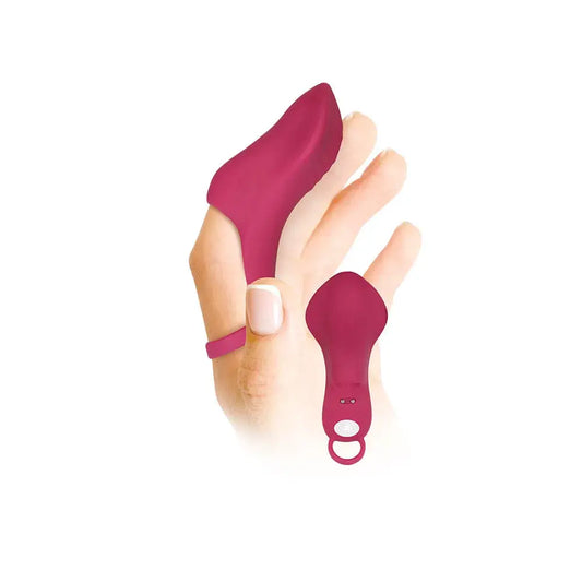 El&nbsp;Vibrador Frisky&nbsp;tiene la forma perfecta para adaptarse al tamaño del dedo y estimular de una manera divertida y placentera el clítoris.  En su superficie, cuenta con un eje redondo con sutiles pliegues de punta a punta para ejercer una vibración única en la zona íntima. El&nbsp;Vibrador Frisky&nbsp;está diseñado en silicona médica que no lastimará y es completamente sumergible para que se disfrute en los lugares húmedos más soñados.