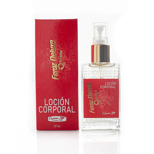 LOCIÓN CON FEROMONAS MASCULINA, A BASE DE ACEITE POR ENDE SU AROMA PERDURA MUCHO MÁS TIEMPO EN EL CUERPO. PRESENTACIÓN: 30 ML