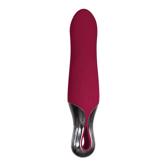 Este mini vibrador es la combinación perfecta entre potencia y discreción. Tiene un tamaño ideal para llevarlo a todas partes y poder disfrutar del placer en cualquier momento