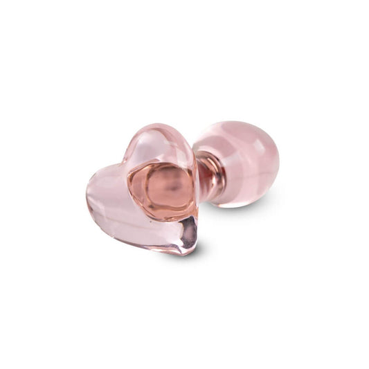 PLUG ANAL DE CRISTAL CORAZON