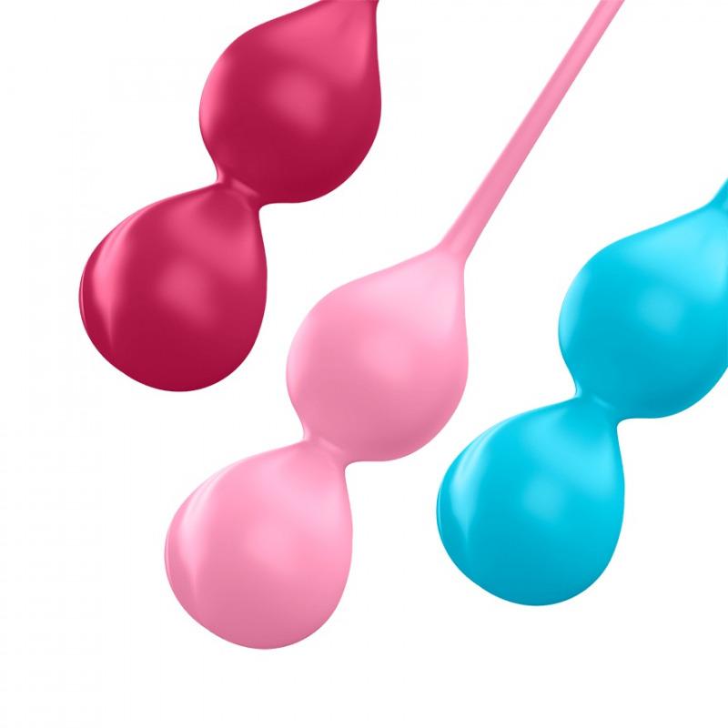 SATISFYER V BALLS: SET DE ENTRENAMIENTO PERFECTO PARA ORGASMOS MAS INTENSOS