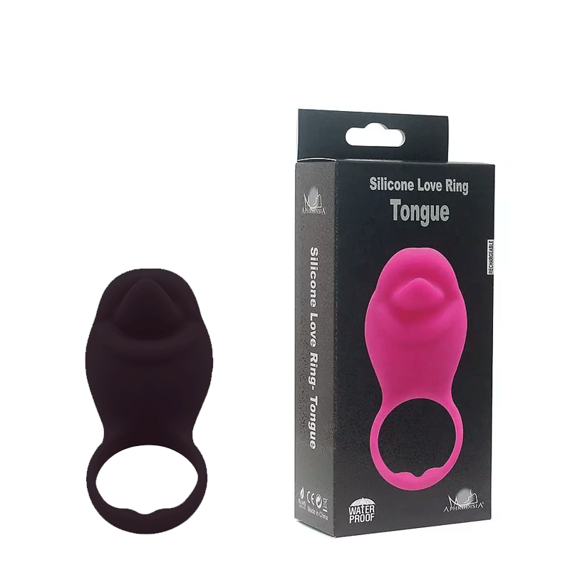 ¡Haz que las lenguas se muevan en el dormitorio con el&nbsp;&nbsp;anillo de amor de silicona con lengua&nbsp;!  Este anillo para el pene es una gran adición al dormitorio para parejas que buscan aumentar su placer juntos, o solteros que desean mejorar las sesiones en solitario con sus juguetes penetrantes favoritos como consoladores y vibradores.