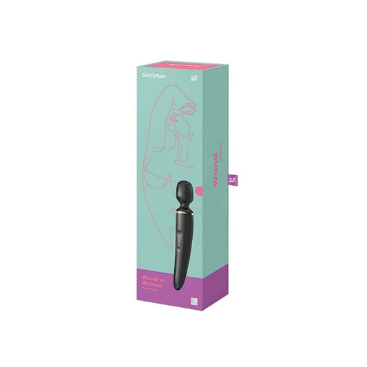 SATISFYER WAND-ER WOMEN ES UN JUGUETE DE ESTÍMULO CLITORIAL QUE POR SU TAMAÑO Y FORMA PERMITE SER USADO COMO MASAJEADOR CORPORAL TRAE CONSIGO 10 MODOS DE VIBRACIÓN,