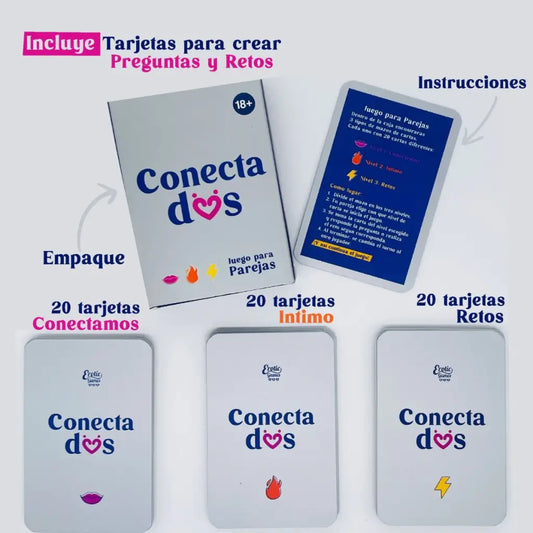 JUEGO DE CARTAS CONECTADOS PARA PAREJA