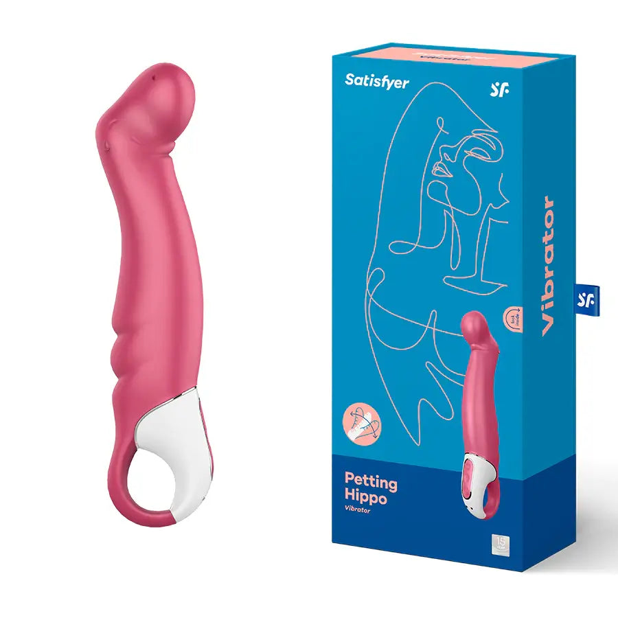 ESTIMULADOR VAGINAL QUE POR SU CURVATURA EN LA PUNTA ESTIMULA MUY BIEN EL PUNTO G. FABRICADO EN SILICONA MÉDICA, RECARGABLE CON PUERTO INMANTADO LO QUE NOS INDICA QUE ES 100% A PRUEBA DE AGUA, CUENTA CON 12 RITMOS DE VIBRACIÓN DIFERENTES CON MUCHA POTENCIA, FLEXIBLE Y SUAVE AL TACTO. ASPECTO DE HIPOPÓTAMO