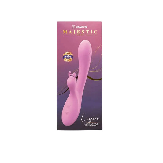 El Vibrador Leyla ofrece doble estimulación, llevándote al éxtasis y al máximo placer. Con motores dobles y 10 modos de vibración, puedes disfrutar de una variedad de sensaciones y encontrar la combinación perfecta para ti. Se recomienda usar este vibrador con lubricantes a base de agua para una experiencia aún más placentera. Gracias a los botones en la base, su control es fácil y directo