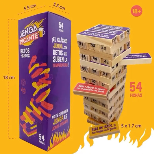 JUEGO JENGA PICANTE