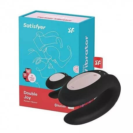 EL SATISFYER DOUBLE JOY ESTA FABRICADO EN SILICONA MEDICA SUEVE AL TACTO, PERMITE DISFRUTAR DE LA ESTUMULACION SIMULTANEA TANTO DEL CLITORIS, EL PENE Y DEL EL PUNTO G, ESTE JUGUETE ES INTERACTIVO POR MEDIO DE APLICACION, DIVIERTETE CREANDO DIFERENTES RITMOS DE VIBRACION LOGRANDO QUE LA RELACION SEA MAS PLACENTERA.
